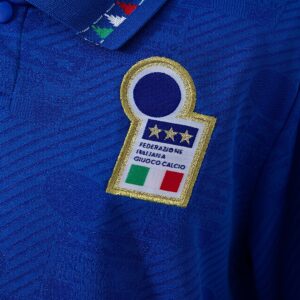 Italy 1994 Home Retro Kids Kit Jersey – Replica Football Soccer Shirt – Size 16–
