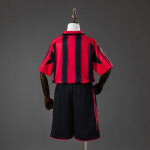 AC Milan 04/05 Home Retro Kids Kit Jersey – Replica Football Soccer Shirt – Size