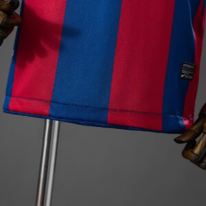 Barcelona 10_11 Home Retro Long Sleeve Kids Kit Jersey – Replica Football Soccer