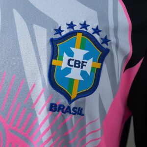 Brazil 2026 Christ the Savior - Pink Jersey – Replica Football Soccer Shirt – S–