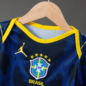 Brazil 2026 Away Baby Jersey – Replica Football Soccer Shirt – Size 9–12