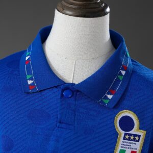 Italy 1994 Home Retro Kids Kit Jersey – Replica Football Soccer Shirt – Size 16–