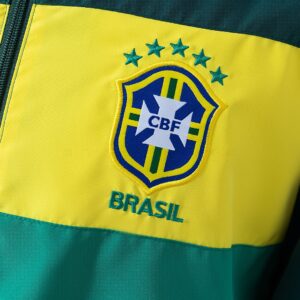 Brazil 2010 Windbreaker – Green – Replica Football Jacket – S–XXL