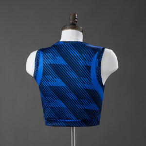 France 2026 Home Women's Crop Top Style Vest – Replica Football Soccer Shirt – S