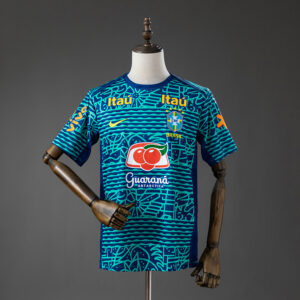 Brazil 24_25 Pre-Match Jersey – Replica Football Soccer Shirt – S–XXL
