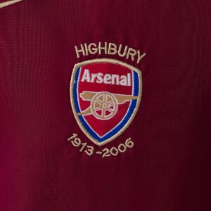 Arsenal 05_06 Home Retro Kids Kit Jersey – Replica Football Soccer Shirt – Size