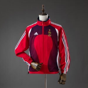 France 2006 Training Windbreaker – Red – Replica Football Jacket – S–XXL
