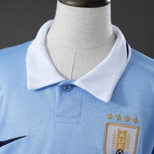 Uruguay 2026 Home Kids Kit Jersey – Replica Football Soccer Shirt – Size 16–28