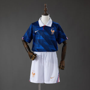 France 2026 Home Kids Kit Jersey – Replica Football Soccer Shirt – Size 16–28