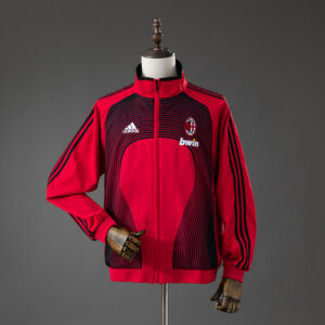 AC Milan 06_07 Training Windbreaker – Red – Replica Football Jacket – S–XXL