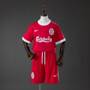 LFC 95_96 Home Retro Kids Kit Jersey – Replica Football Soccer Shirt – Size 16–2