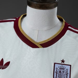Spain 2026 Home Women's Crop Top Style Jersey – Replica Football Soccer Shirt –