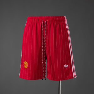 M-U Terrace Icons Shorts Red – Football Lifestyle Shorts – S–XXL