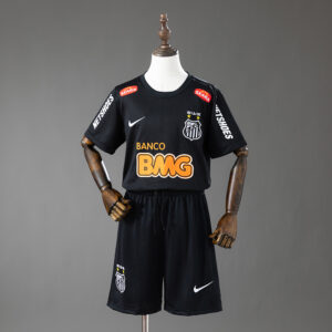 Santos 12_13 Away Retro Kids Kit Jersey – Replica Football Soccer Shirt – Size 1