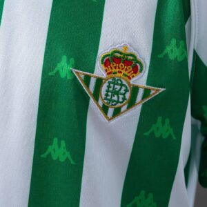 Real Betis 95_97 Home Retro Kids Kit Jersey – Replica Football Soccer Shirt – Si