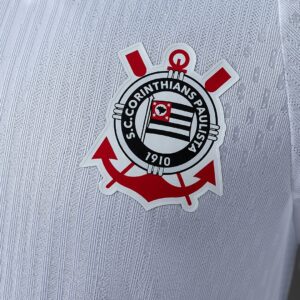 Corinthians 26/27 Home Player Version Jersey – Replica Football Soccer Shirt – S