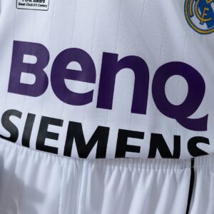 Real Madrid 06_07 Home Retro Kids Kit Jersey – Replica Football Soccer Shirt – S