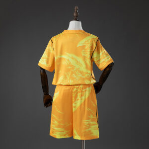 England 2026 GK Kids Kit Jersey - Yellow – Replica Football Soccer Shirt – Size