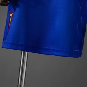 France 1998 Home Retro Long Sleeve Kids Kit Jersey – Replica Football Soccer Shi