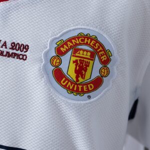 M-U 08_09 Away (UEFA Champions League) Retro Kids Kit Jersey – Replica Football