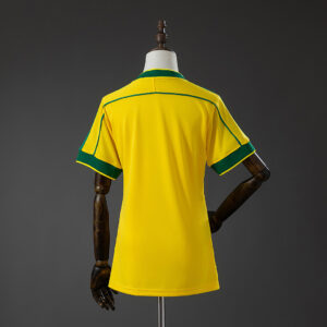 Brazil 1998 Home Women's Retro Jersey – Replica Football Soccer Shirt – S–XXL