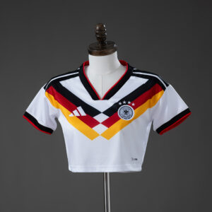 Germany 2026 Home Women's Crop Top Style Jersey – Replica Football Soccer Shirt