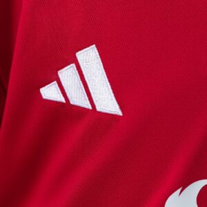 M-U 26_27 Home Kids Kit Jersey – Replica Football Soccer Shirt – Size 16–28