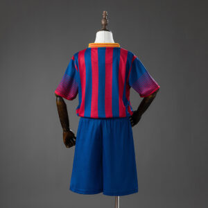 Barcelona 13_14 Home Retro Kids Kit Jersey – Replica Football Soccer Shirt – Siz