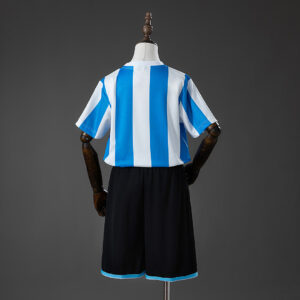 Argentina 1986 Home Retro Kids Kit Jersey – Replica Football Soccer Shirt – Size