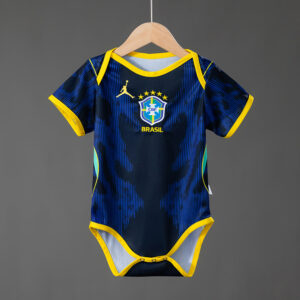 Brazil 2026 Away Baby Jersey – Replica Football Soccer Shirt – Size 9–12