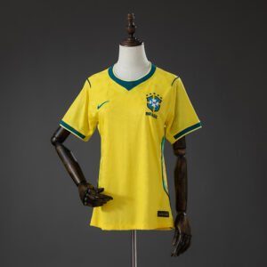 Brazil 2026 Home Player Version Women's Jersey – Replica Football Soccer Shirt –