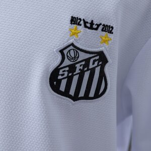 Santos 12_13 Home Retro Kids Kit Jersey – Replica Football Soccer Shirt – Size 1