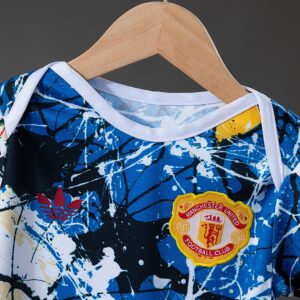Manchester United 25_26 Originals Stone Roses Baby Jersey – Replica Football Soc