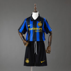 Inter Milan 26_27 Home Kids Kit Jersey – Replica Football Soccer Shirt – Size 16