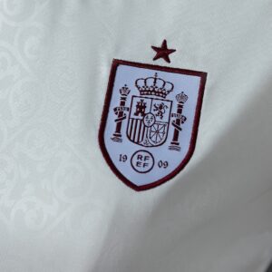Spain 2026 Home Women's Crop Top Style Jersey – Replica Football Soccer Shirt –