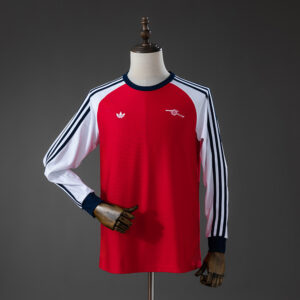 Arsenal Terrace Icons Long Sleeve T-Shirt Red – Replica Football Soccer Shirt –