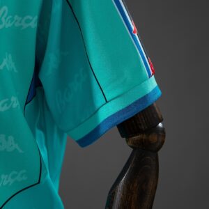 Barcelona 96_97 Away Retro Kids Kit Jersey – Replica Football Soccer Shirt – Siz