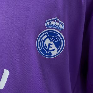 Real Madrid 16_17 Away Retro Kids Kit Jersey – Replica Football Soccer Shirt – S