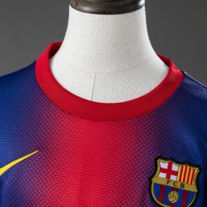 Barcelona 12_13 Home Retro Kids Kit Jersey – Replica Football Soccer Shirt – Siz