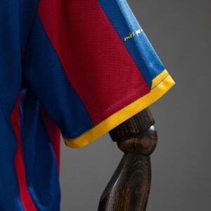Barcelona 10_11 Home Retro Kids Kit Jersey – Replica Football Soccer Shirt – Siz