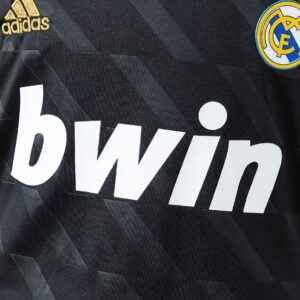 Real Madrid 11_12 Away Retro Kids Kit Jersey – Replica Football Soccer Shirt – S