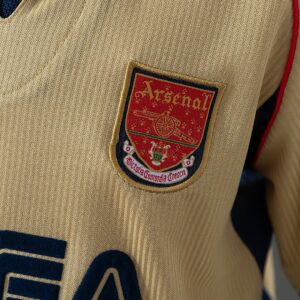 Arsenal 01_02 Away Retro Kids Kit Jersey – Replica Football Soccer Shirt – Size