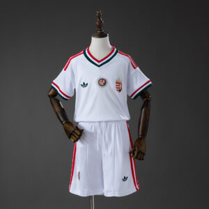 Hungary 2026 Away Kids Kit Jersey – Replica Football Soccer Shirt – Size 16–30
