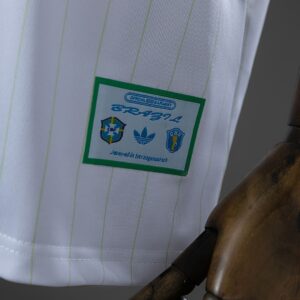Brazil Terrace Icons T-Shirt White – Replica Football Soccer Shirt – S–XXL