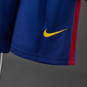 Barcelona 12_13 Home Retro Kids Kit Jersey – Replica Football Soccer Shirt – Siz