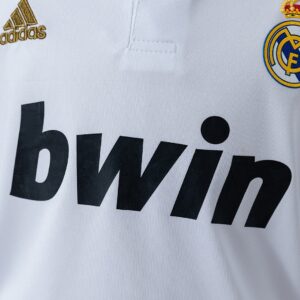 Real Madrid 11_12 Home Retro Long-Sleeve Kids Kit Jersey – Replica Football Socc