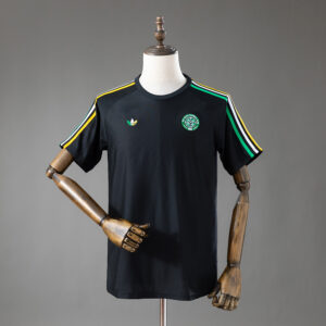 Celtic Terrace Icons T-Shirt Black – Replica Football Soccer Shirt – S–XXL