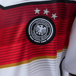 Germany 2014 Home Retro Kids Kit Jersey – Replica Football Soccer Shirt – Size 1