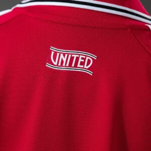 M-U 26_27 Home Kids Kit Jersey – Replica Football Soccer Shirt – Size 16–28