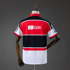 Crusaders Super 2026 Rugby Heritage Retro Jersey – Replica Rugby Shirt – S–7XL